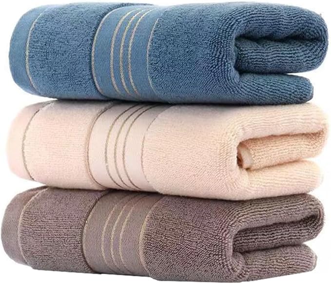 3 Pack Hand Towels for Bathroom, Cotton Soft & Absorbent | Decorative Hand by Zuorery