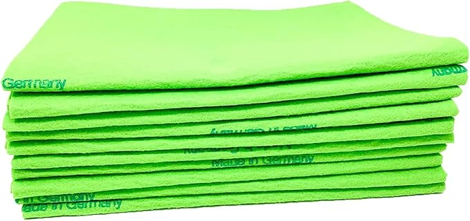 10 Pack Extra Large Original German Shammy Cloths Chamois Towels Super Absorbent by Unknown