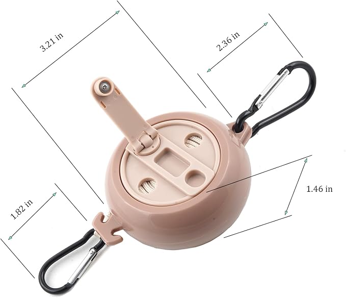 32Ft Portable Travel Clothesline is Also an Outdoor Camping Clothesline - Image 2