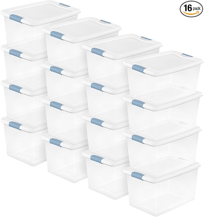 Sterilite Latching Box with Lids by Sterilite