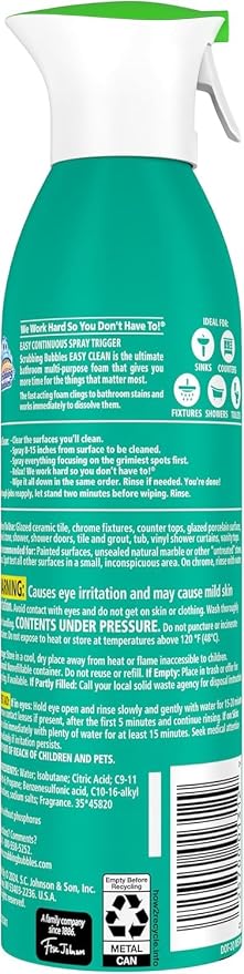 Scrubbing Bubbles Easy Clean Foam Bathroom Cleaner - Image 10
