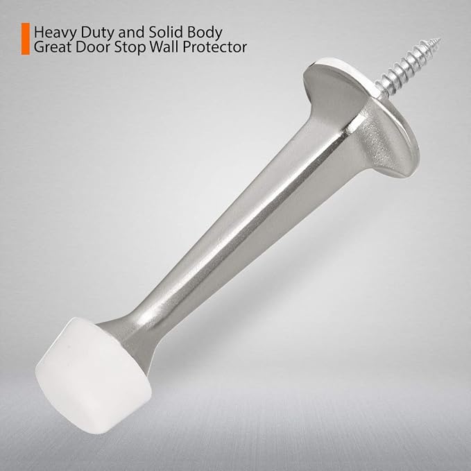 10 Pack Solid Rigid Door Stops - Image 2