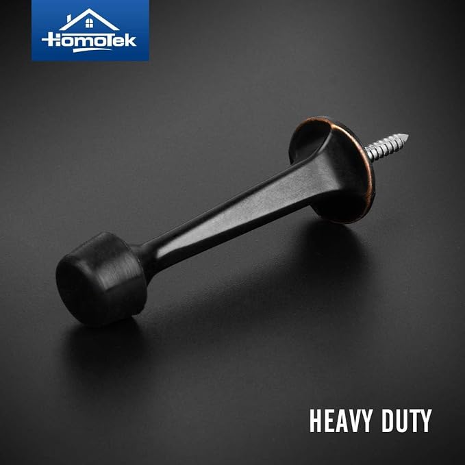 HOMOTEK 36 Pack Heavy Duty Solid Rigid Door Stop - Image 2