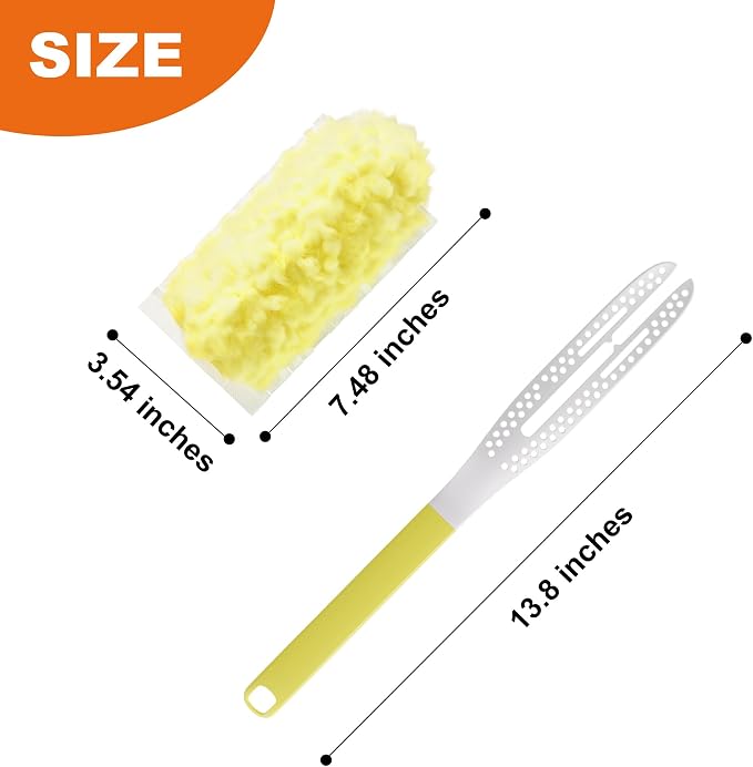 Heavy Duty Duster Refills for Swiffer Duster, Disposable Dusters for Cleaning - Image 2