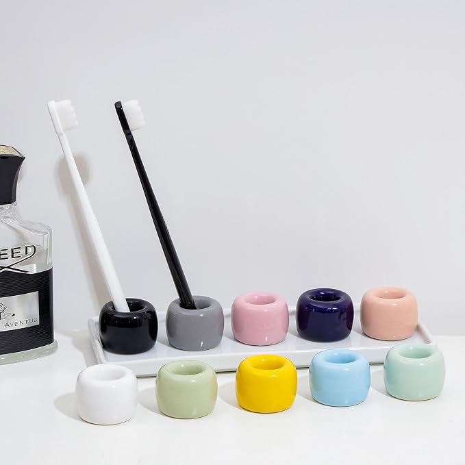 AirMoon Mini Ceramic Toothbrush Holder - Image 3