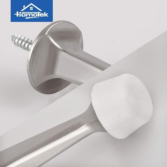 HOMOTEK 30Pack Heavy Duty Solid Rigid Door Stop - Image 4