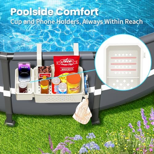 AquaJoyer 2 Sets of Poolside Storage Baskets - Image 6