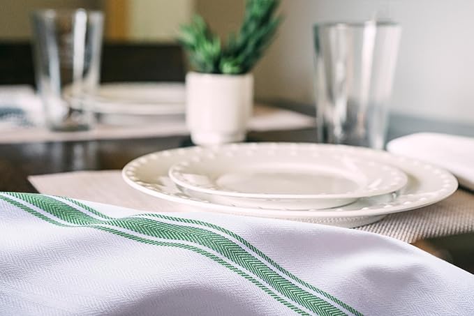 Dish Towels 30 Pack Multi Stripe 100% Cotton Kitchen Towel 15x25 Inch Tea Towels - Image 4