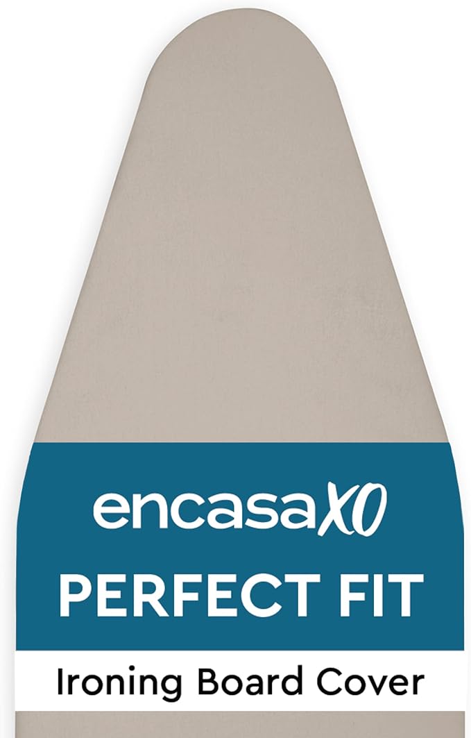 Encasa XO Ironing Board Cover and Pad, Medium 42"x14" by EncasaXO