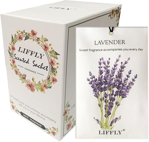 14 Packs Lavender Scented Sachets Bags by LIFFLY