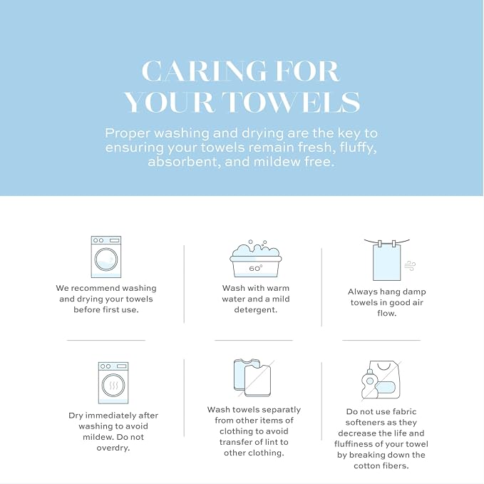 White Classic Luxury Cotton Washcloths 13x13 Inch - Image 8