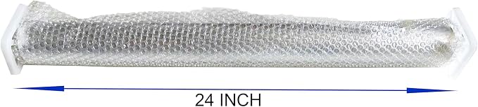 24 inch extra wide Heavy Duty Aluminum Foil Roll, 23 Micron Thick, 24 Inch x - Image 3