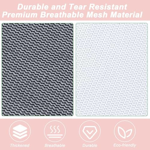 4 Pack Mesh Travel Laundry Bag 16" x 20"Extra Large Dirty Clothes Organizer - Image 5