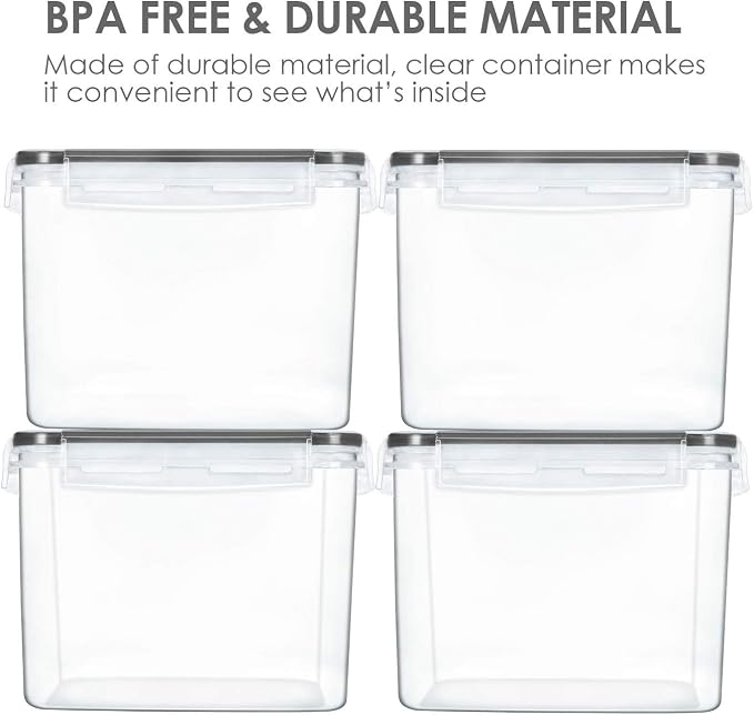 Vtopmart 3.6L Food Storage Containers, BPA Free, Food Grade Material, - Image 5