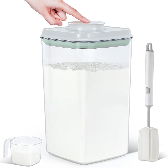 4.2 Qt Airtight Flour Rice Storage Container by TBMAXS