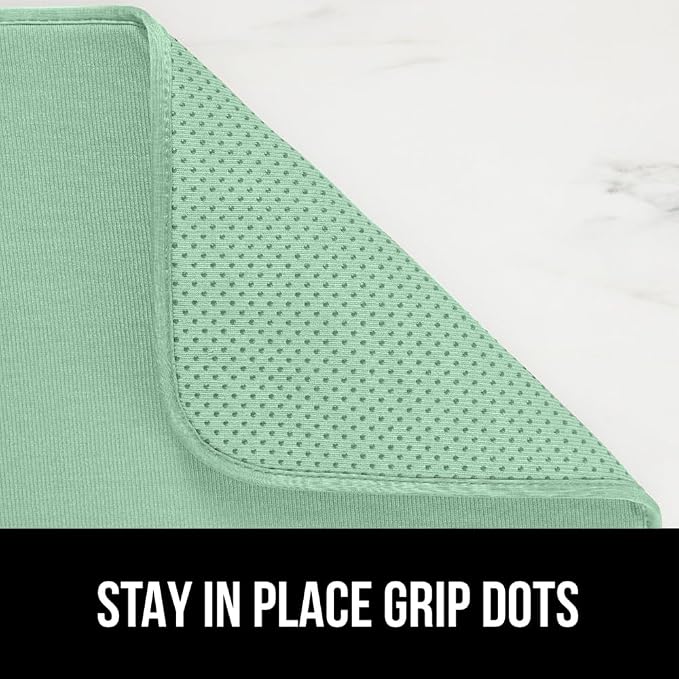 GORILLA GRIP Ultra Water Absorbent Microfiber Dish Drying Mat, 18x24 2 PK - Image 4