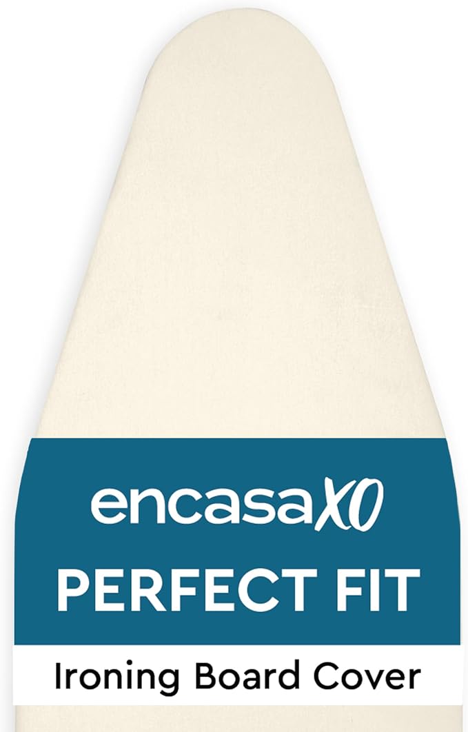 Encasa XO Ironing Board Cover and Pad, Large 54"x15" by EncasaXO