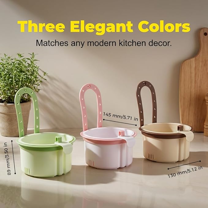 2026 New Cactus Kitchen Sink Strainer Basket, Sink Drain Strainer Self-Cleaning - Image 5
