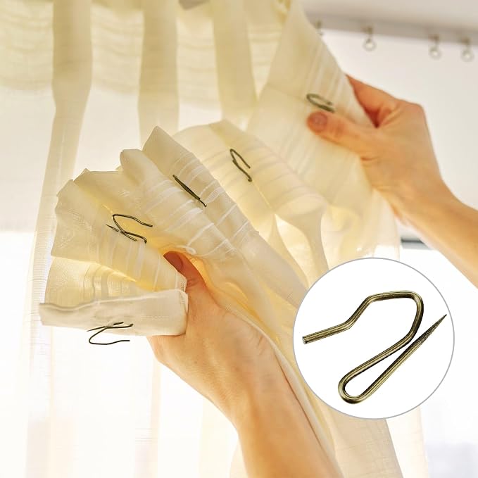 Hotop 30 Pcs Metal Curtain Rings - Image 5