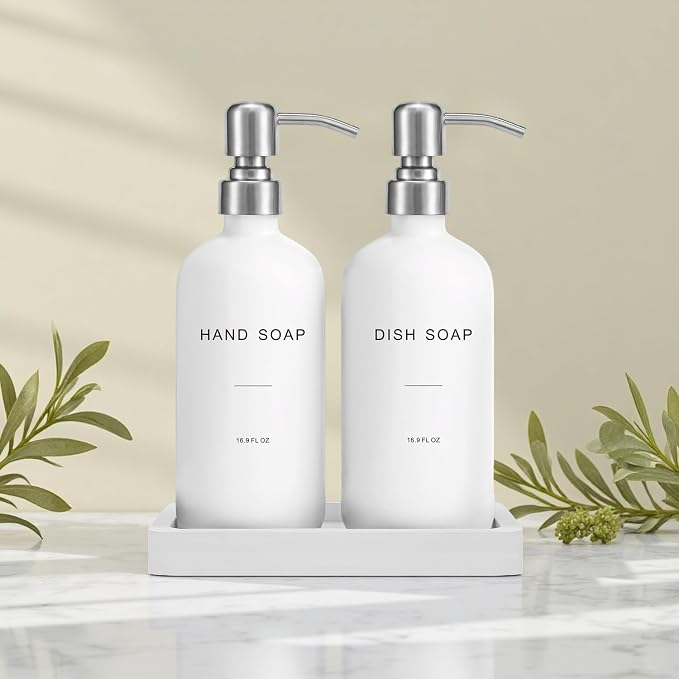 Prus Waso White Soap Dispenser for Kitchen Sink - Image 5