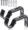 Premium Curtain Rod Brackets for Wall by Unknown