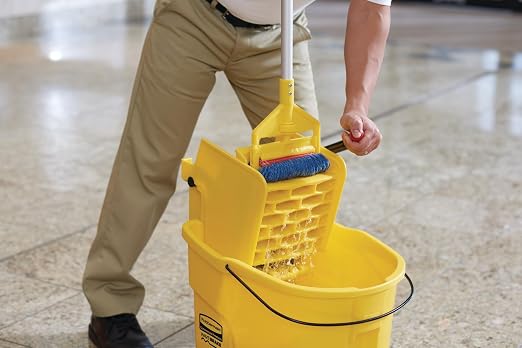 Rubbermaid Commercial Products WaveBrake 26 Qt. Side-Press Mop Bucket and - Image 15