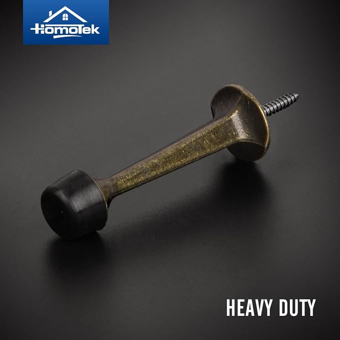 HOMOTEK 6 Pack Heavy Duty Solid Rigid Door Stop - Image 3