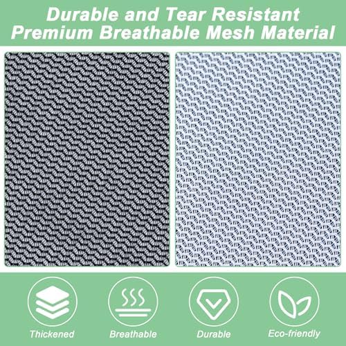 2 Pack Mesh Travel Laundry Bag 24" x 36"Extra Large Dirty Clothes Organizer - Image 4
