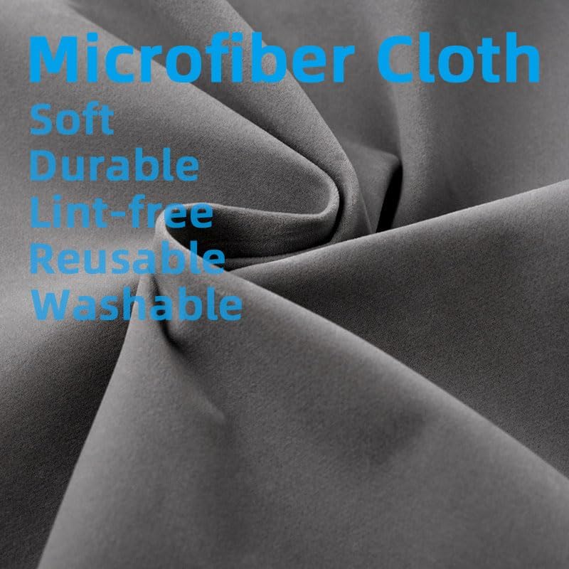 6 Pack Microfiber Gun Cleaning Cloth, Reusable Microsuede Cleaning/Polishing - Image 3