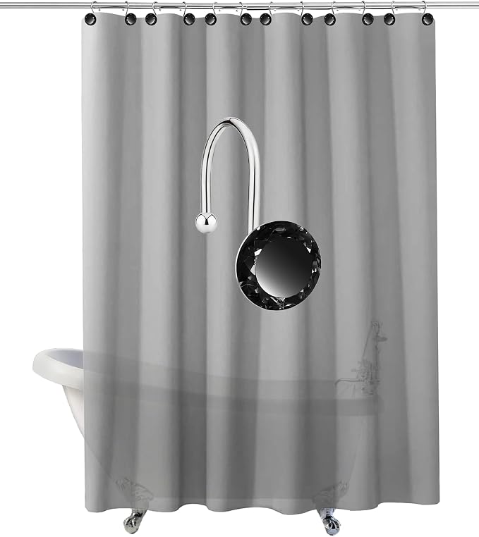 24PCS Shower Curtain Hooks Rings - Image 4