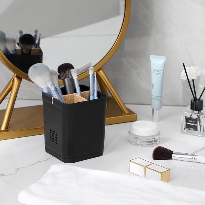 Electric Toothbrush Holder Tooth Brush and Toothpaste Organizer, Drainage Holes - Image 6