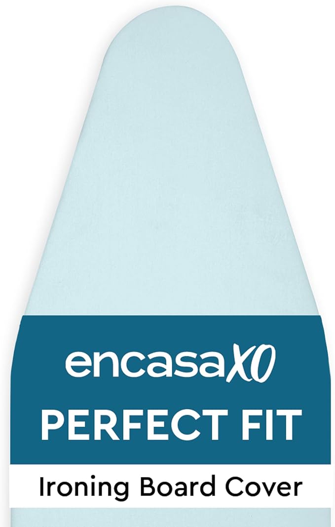 Encasa XO Ironing Board Cover and Pad, Wide 49"x18" by EncasaXO