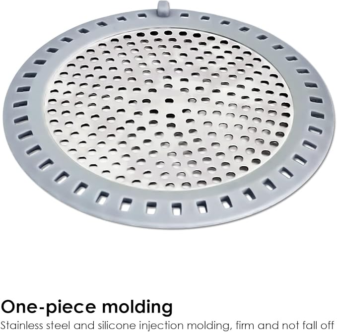 Seatery 2PCS Shower Drain Hair Catcher, Shower Drain Strainer, Stainless Steel - Image 5