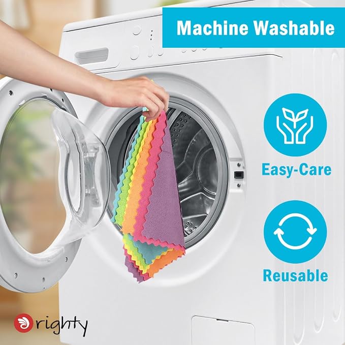 Orighty Microfiber Cleaning Cloth Bulk, 100 Pack Cleaning Rags, 12 x 11 in | - Image 7