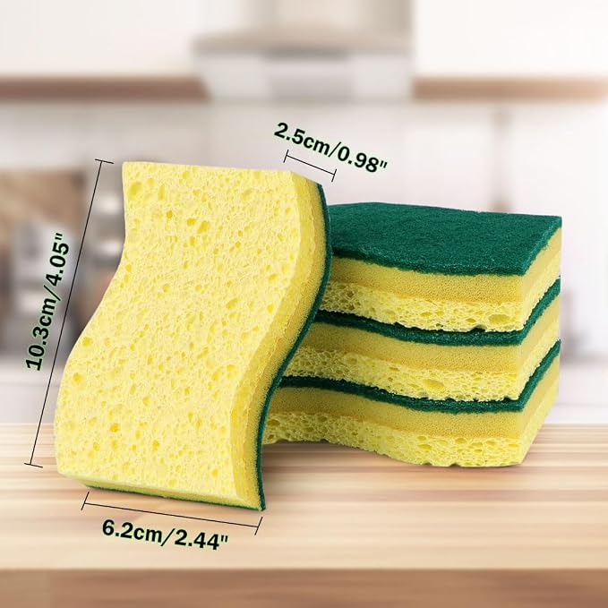 AIDEA Sponges Kitchen, Heavy-Duty Scrub Sponge, Sponges - Image 7