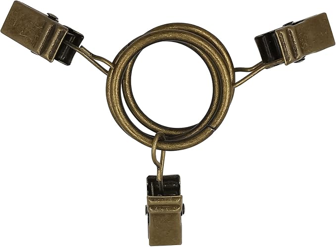 44 Pack Metal Curtain Rings - Image 8