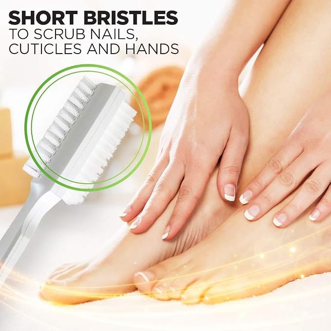Fuller Brush Hand 'N Nail Brush – Break & Odor Resistant Fingernail & Toenail - Image 5