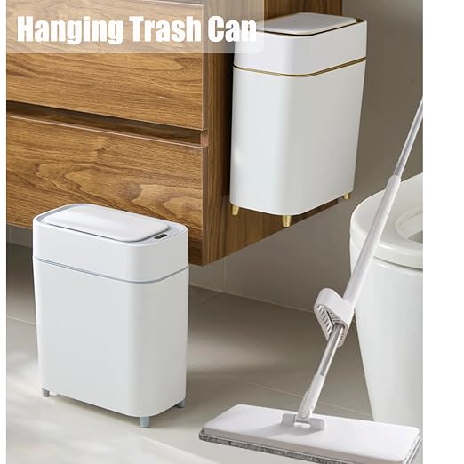 2-Pack - Automatic Compact Trash Can - Smart Garbage Can | Waste Basket - Image 3