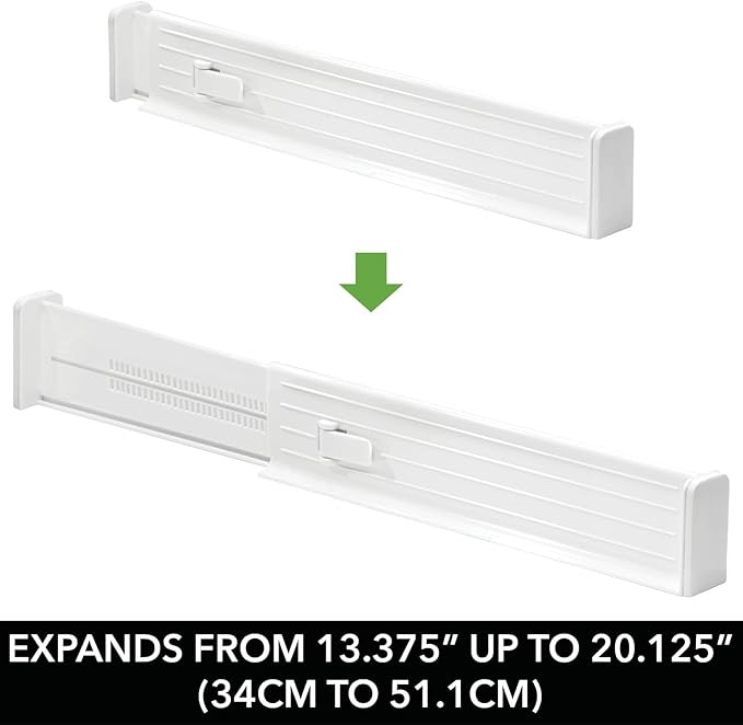 mDesign Expandable Dresser Drawer Divider - Image 5