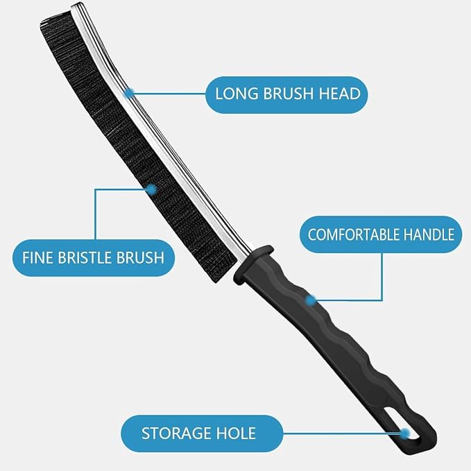 Crevice Cleaning Brush, Tight Spaces & More 6 Pcs - Image 6