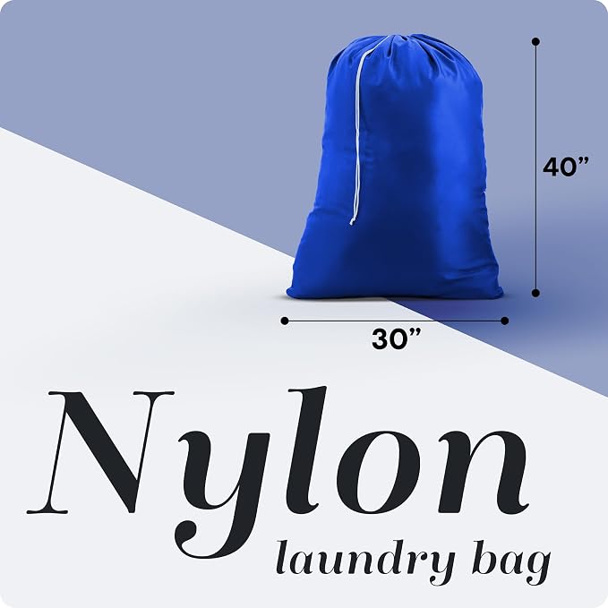 Handy Laundry Extra Large Heavy Duty Laundry Bag – 30" x 40" Durable Nylon - Image 2