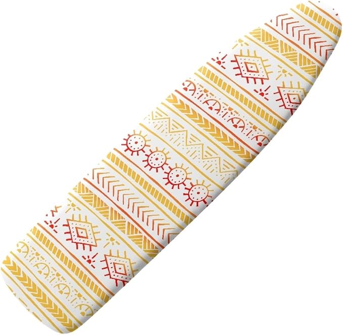 Yellow Aztec Iron Board Cover by Tomeusey