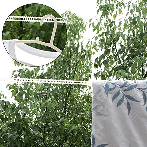 Foshine 2 Pack Clotheslines 1.64ft Length Camping Drying Rope Portable - Image 7