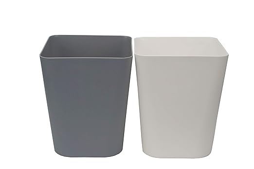 1.6 Gallon Small Trash Can Wastebasket by Feiupe