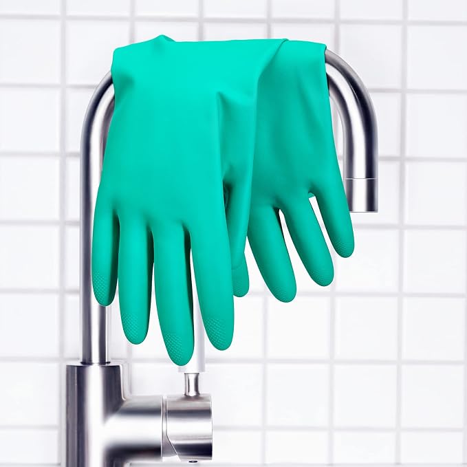 ThxToms Chemical Resistant Nitrile Gloves, Latex Rubber Free, 1 Pair, XL | 15mil - Image 3