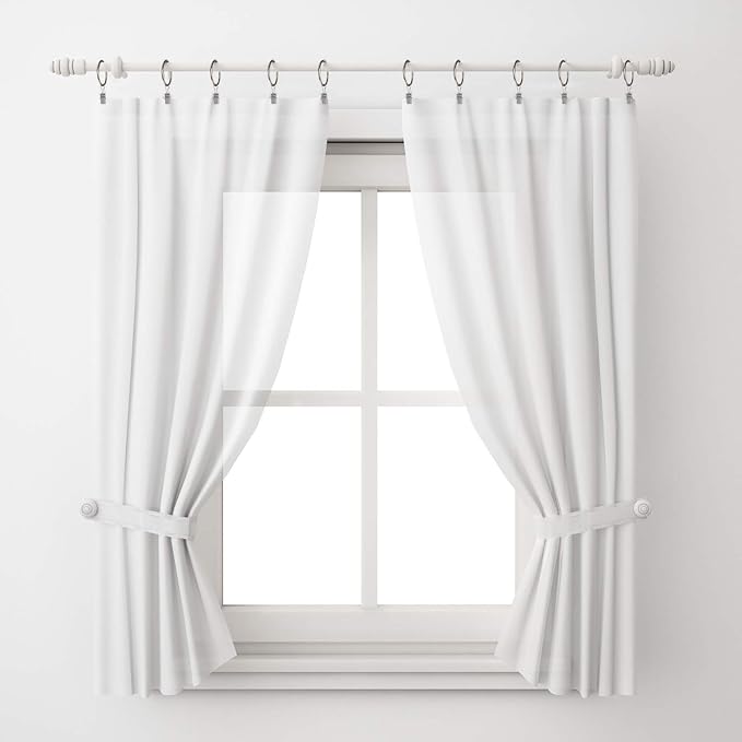 Lansian 44 Pack Curtain Rings - Image 2