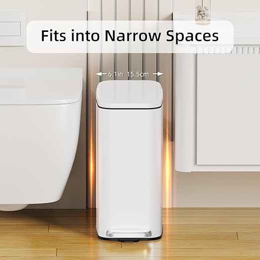 KSSKSS Small Bathroom Trash Can - Image 2