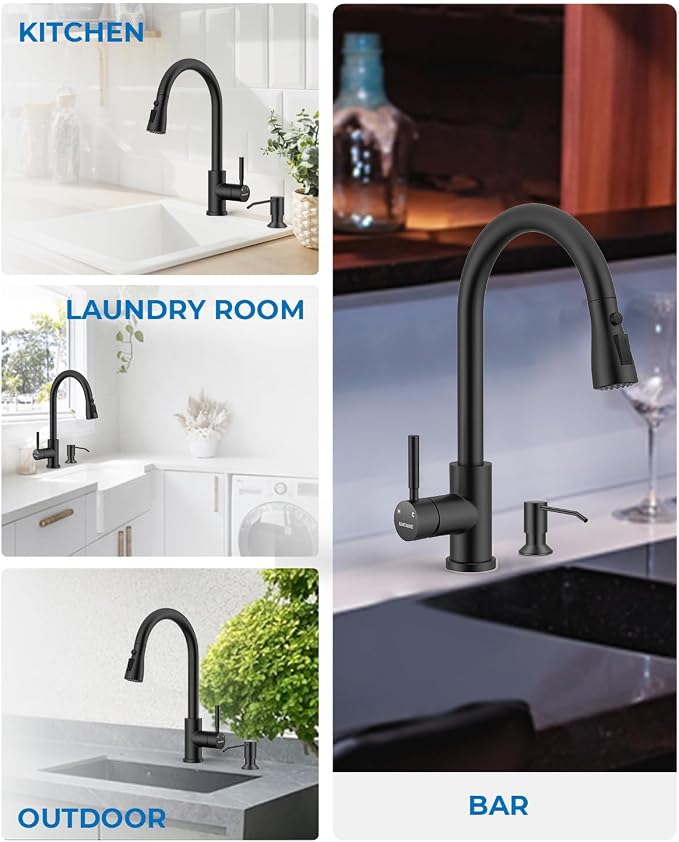 WEWE Pull-Down Kitchen Faucet - Image 8