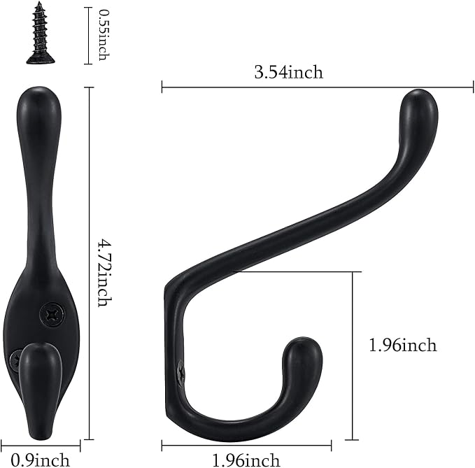 Coat Hooks 10 Pack - Image 2