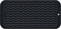 Silicone Dish Drying Mat, Non-Slip Easy Clean Sink Mat, Large Heat-resistant by MODENGKONGJIAN